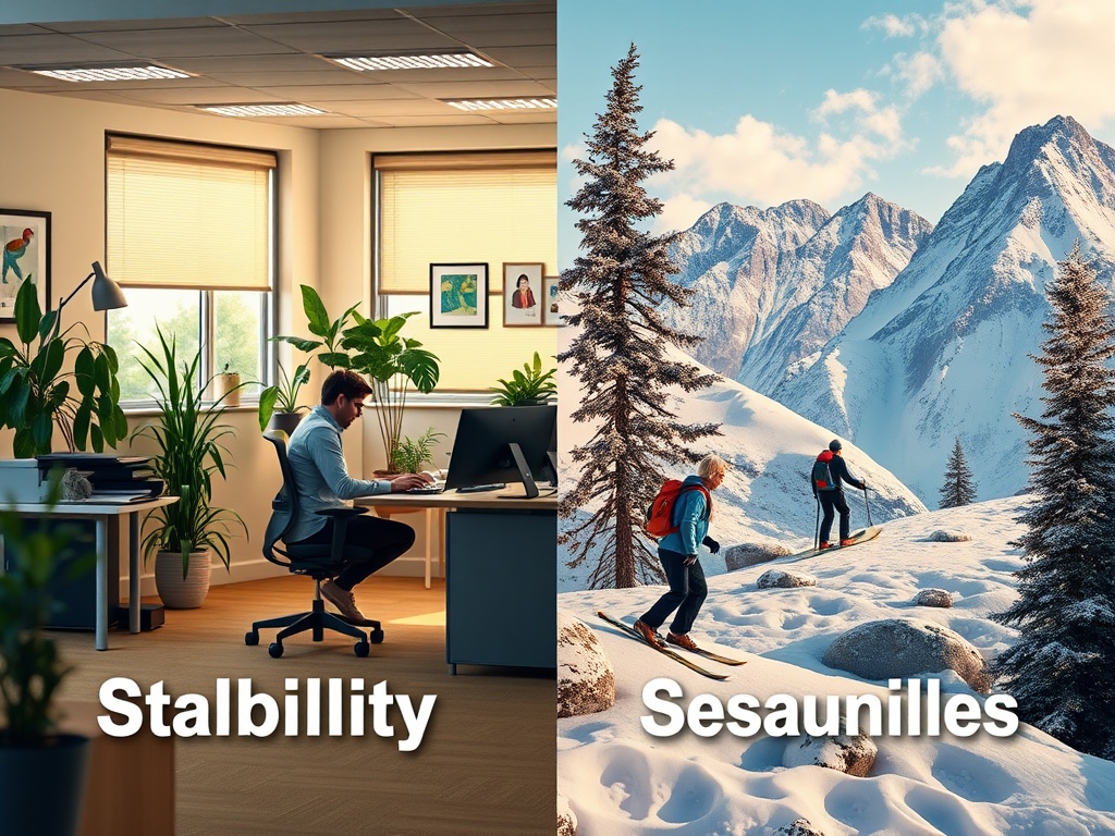 Stability vs. Exploration: The Year-Round Job Dilemma